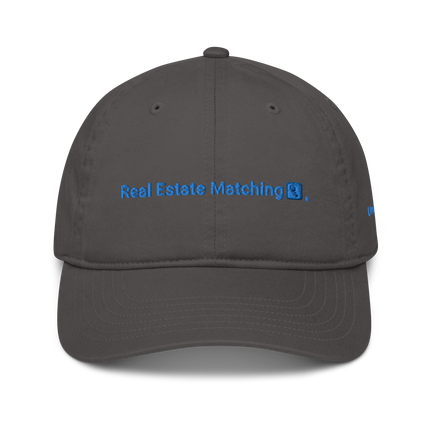 United Kingdom Organic dad hat Real Estate Matching with 3 Logos.