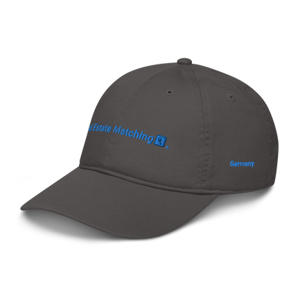 Germany Organic dad hat Real Estate Matching with 3 Logos.