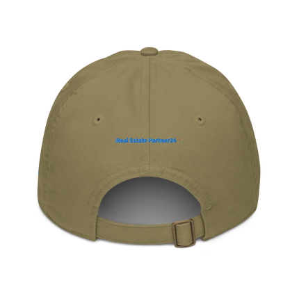 North Macedonia Organic dad hat Real Estate Partner24 with 3 Logos.