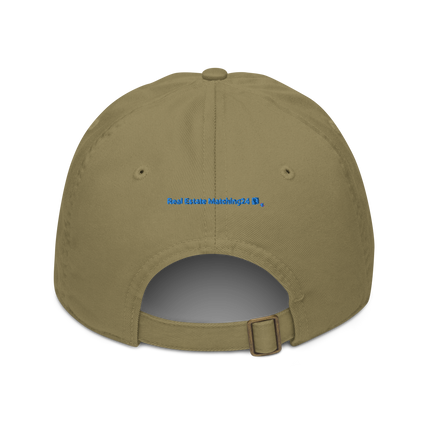 Iceland Organic dad hat Real Estate Matching24 with 3 Logos.