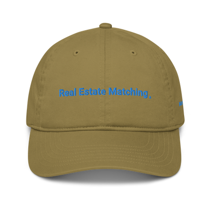 North Macedonia Organic dad hat Real Estate Matching with 3 Logos