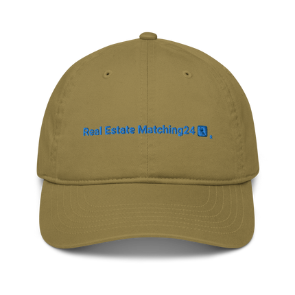 Latvia Organic dad hat Real Estate Matching24 with 3 Logos.