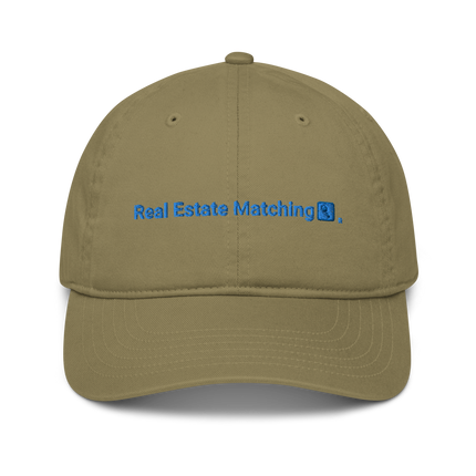 Poland Organic dad hat Real Estate Matching with 3 Logos.