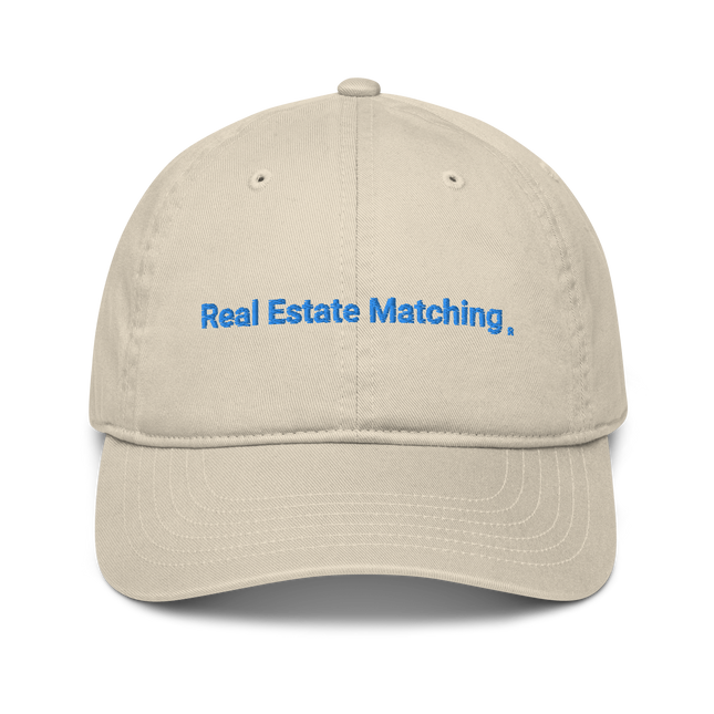 Belgium Organic dad hat Real Estate Matching with 3 Logos