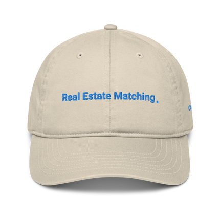 Czech Republic Organic dad hat Real Estate Matching with 3 Logos