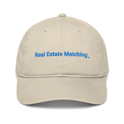Italy Organic dad hat Real Estate Matching with 3 Logos