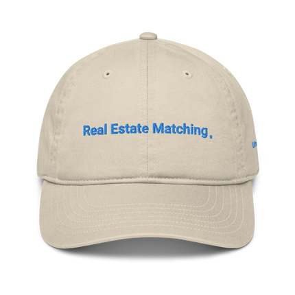 United Kingdom Organic dad hat Real Estate Matching with 3 Logos