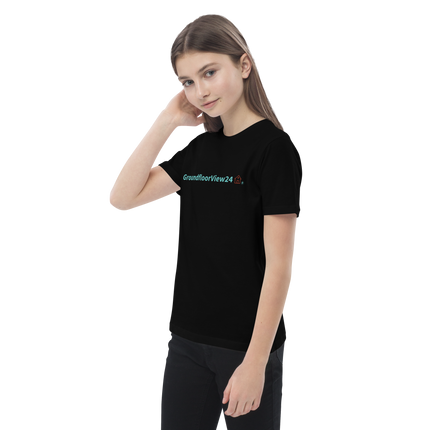Organic cotton kids t-shirt Groundfloorview24 with House