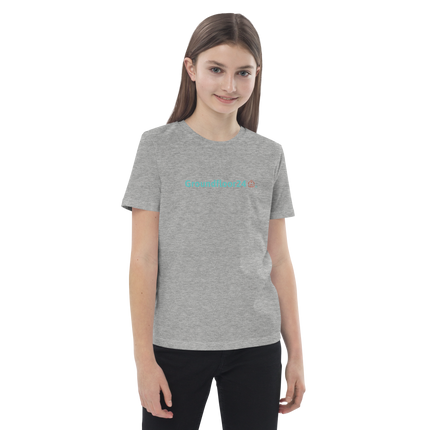 Organic cotton kids t-shirt with Groundfloor24 Logo