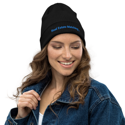 Organic ribbed beanie