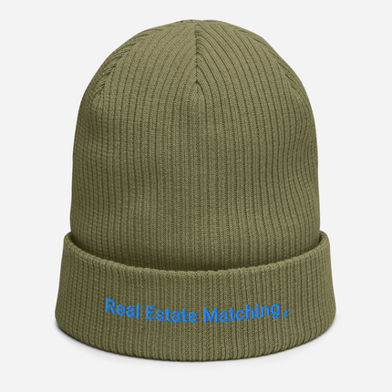 Organic ribbed beanie