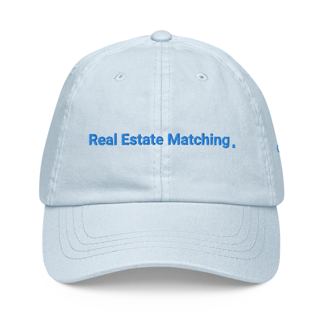 Czech Republic Pastel baseball hat Real Estate Matching with 3 Logos