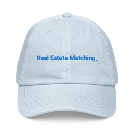 Liechtenstein Pastel baseball hat Real Estate Matching with 3 Logos