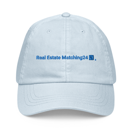 Bulgaria Pastel baseball hat Real Estate Matching24 with 3 Logos