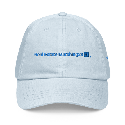 Bosnia and Herzegovina Pastel baseball hat Real Estate Matching24 with 3 Logos
