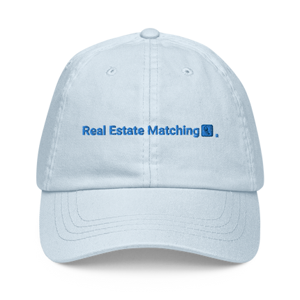 Greece Pastel baseball hat Real Estate Matching with 3 Logos.
