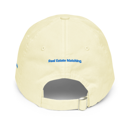 North Macedonia Pastel baseball hat Real Estate Matching with 3 Logos