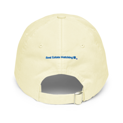 Cyprus Pastel baseball hat Real Estate Matching with 3 Logos.