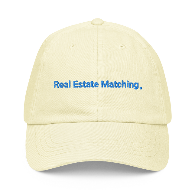 Poland Pastel baseball hat Real Estate Matching with 3 Logos