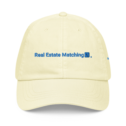 Bosnia and Herzegovina Pastel baseball hat Real Estate Matching with 3 Logos.