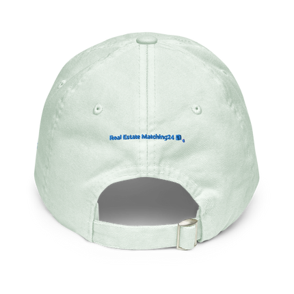 Denmark Pastel baseball hat Real Estate Matching24 with 3 Logos