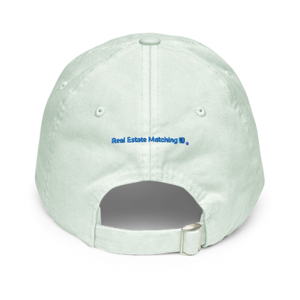 Austria Pastel baseball hat Real Estate Matching with 3 Logos.