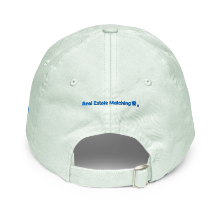 Switzerland Pastel baseball hat Real Estate Matching with 3 Logos.