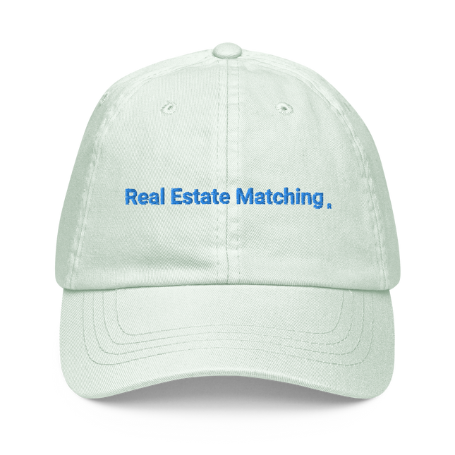 Finland Pastel baseball hat Real Estate Matching with 3 Logos