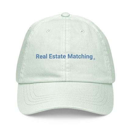 Lithuania Pastel baseball hat Real Estate Matching with 3 Logos