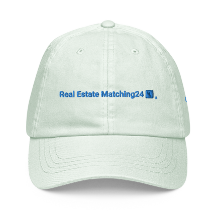 Czech Republic Pastel baseball hat Real Estate Matching24 with 3 Logos