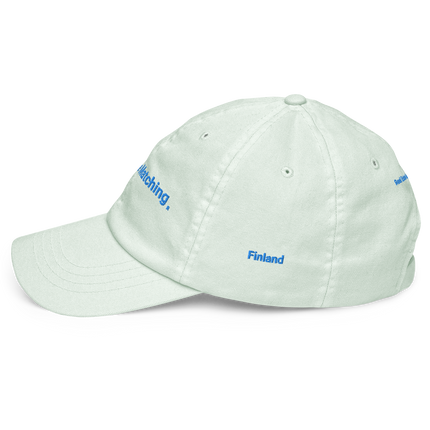 Finland Pastel baseball hat Real Estate Matching with 3 Logos