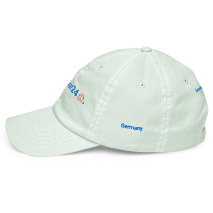 Germany Pastel baseball hat Groundfloor24 with 3 Logos.