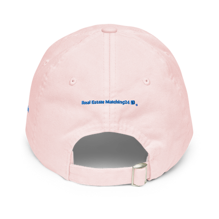 Liechtenstein Pastel baseball hat Real Estate Matching24 with 3 Logos