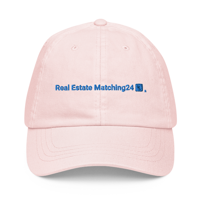 Portugal Pastel baseball hat Real Estate Matching24 with 3 Logos