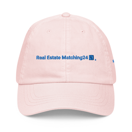 North Macedonia Pastel baseball hat Real Estate Matching24 with 3 Logos