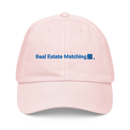 Poland Pastel baseball hat Real Estate Matching with 3 Logos.