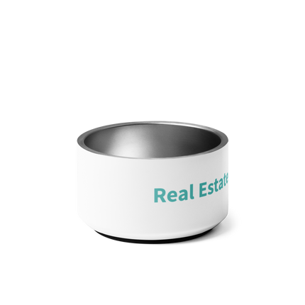 Pet bowl with Real Estate Partner24 Logo