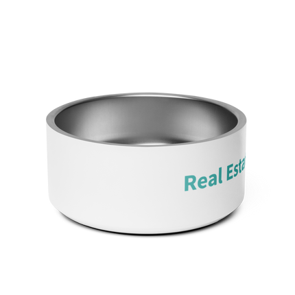 Pet bowl with Real Estate Partner24 Logo