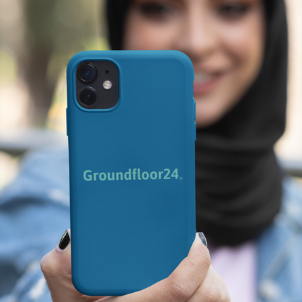 Clear Case for Samsung® with Groundfloor24 Logo