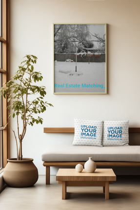 Winter Wonderland Thin canvas with realestatematching without key Logo