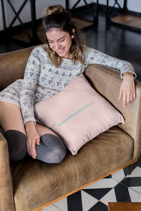 Premium Pillow Case with Real Estate Partner24 Logo
