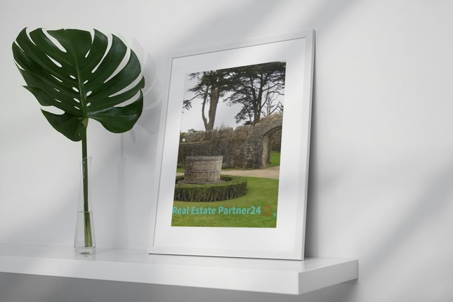 Nature's Wonders Canvas with realestatepartner24 with house Logo