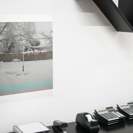 Winter Wonderland Poster with hangers with Groundfloor24 without House Logo