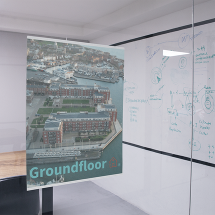 Nice City Thin canvas with Groundfloor with House Logo