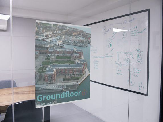Nice City Thin canvas with Groundfloor with House Logo