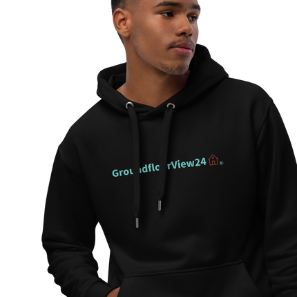 Premium eco hoodie Groundfloorview24 with House