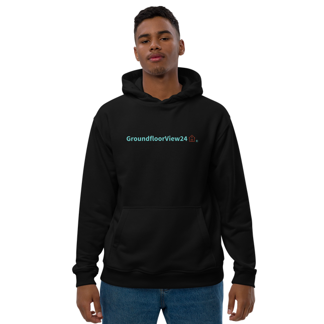 Premium eco hoodie Groundfloorview24 with House
