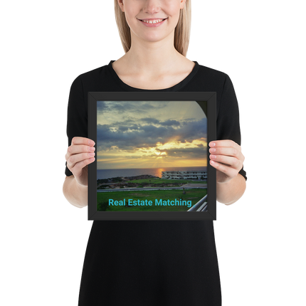 Natural View Framed photo paper poster with realestatematching without key Logo