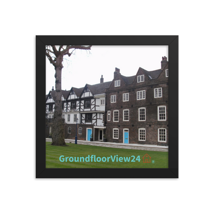 Beautiful Palace Framed photo paper poster with groundfloorview24 with House Logo