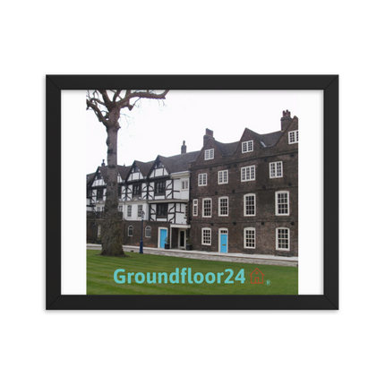 Beautiful Palace Framed photo paper poster with Groundfloor24 with House Logo